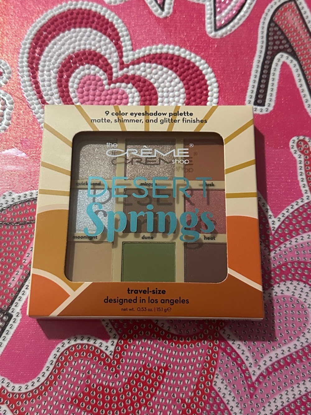 The Crème Shop Desert Springs 9-Color Eyeshadow Palette